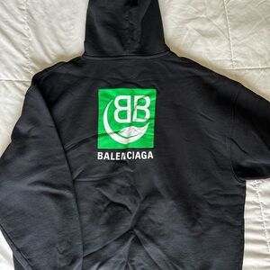 Balenciaga Leaf Eco Oversized Hoodie